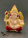 Different color handmade enamel paint Ganesh car idols