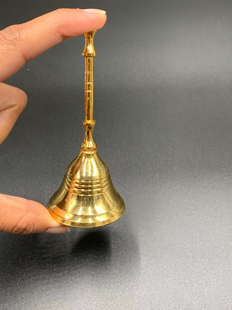 Plain gold bell