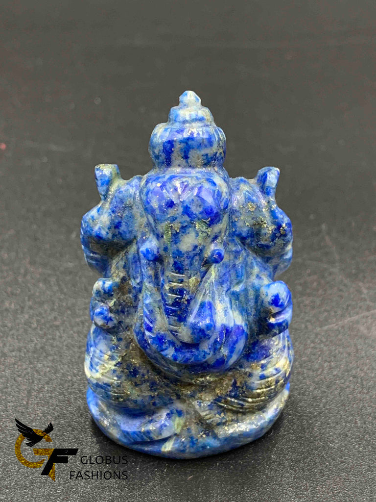 Lapis lazuli Crystal Stone lord Ganesha lord