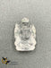 Small pure Crystal lord Ganapathy idol