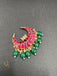 Traditional Ruby & Emerald beads pendant