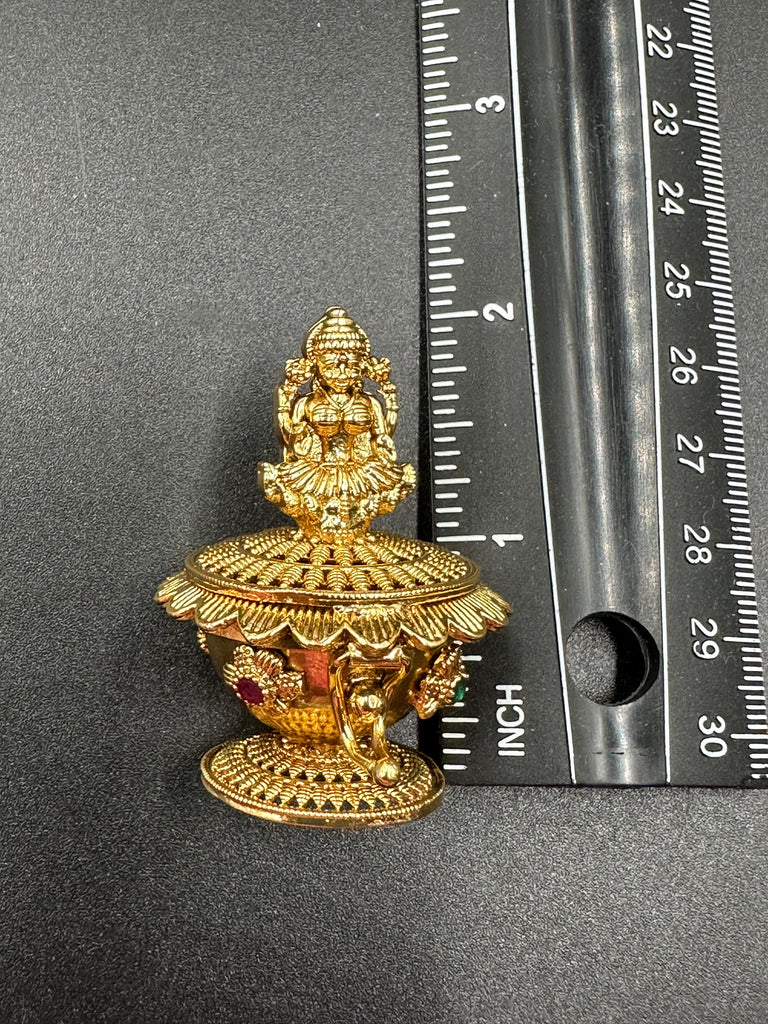 Lakshmi Devi Kumkum and Turmeric box