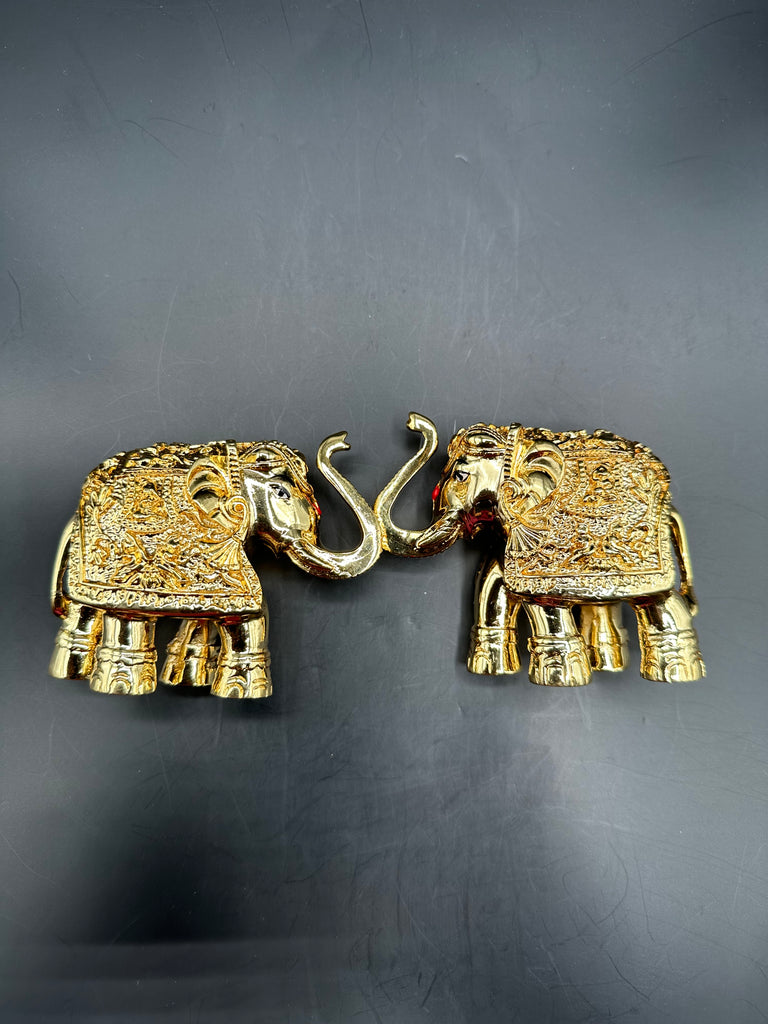 Full gold with design elephants