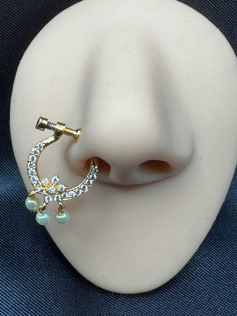 Simple design nose ring