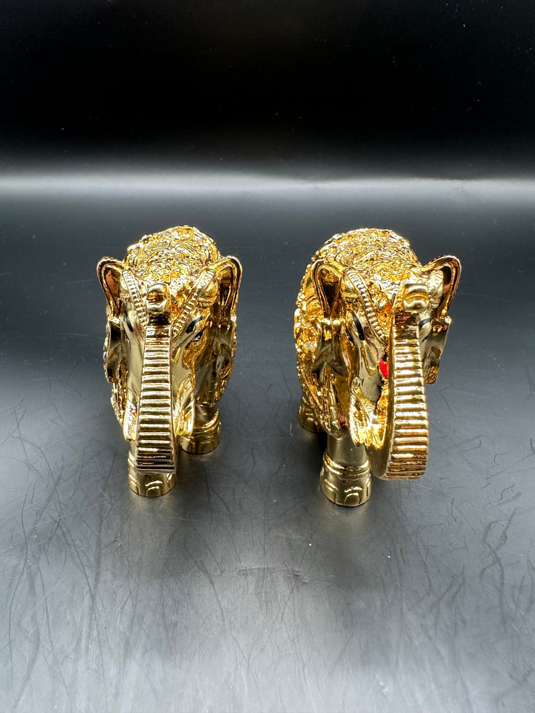 Full gold with design elephants