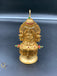 Multicolor stones & pearls antique Ganesh Kumkum &