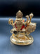 One gram gold Durga Matha & Lion idol