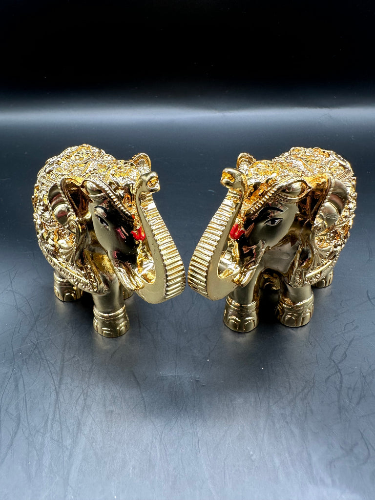 Full gold with design elephants