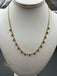 Cute black diamond bead chain