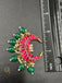 Traditional Ruby & Emerald beads pendant