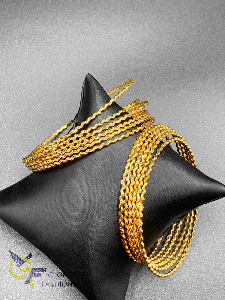 Amazon.com: HAIAISO 2mm 14K Gold Plated Bracelet Stainless Steel Bangle  Bracelet Stackable Thin Round Bangle Bracelet for Women Plain Polished  Bracelet Couple Valentines Day Gifts: Clothing, Shoes & Jewelry