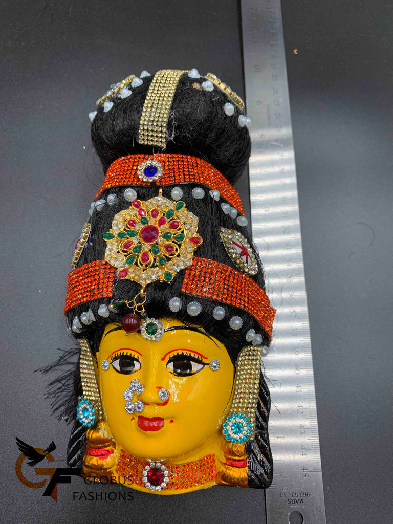 Varalakshmi Devi Face Idol with jewelry