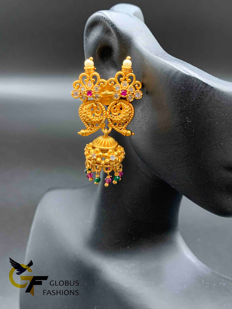 Imitation Jewellery Designs South India JewelsKemp Earrings