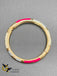 Multicolor hand painted front open single bangle