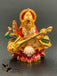 Enamel paint Saraswathi Devi idol