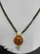 Antique look Ram parivar pendant with black Beads Chain