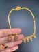 Traditional Ruby stones mango design necklace set
