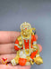 Hand Painted enamel Lord Anjaneya Swami car idol