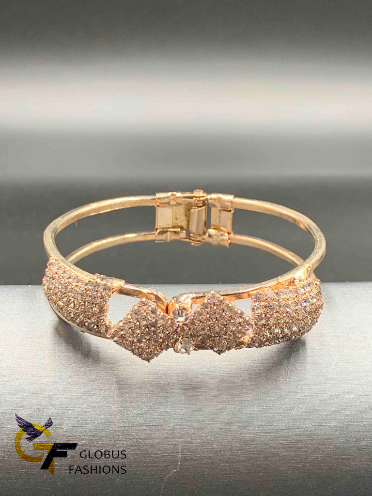 Cute cz stones bangle bracelet