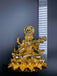 Full gold big size goddess Saraswathi Devi idol