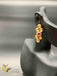 Flower stones Kundan stones with ruby stones necklace set