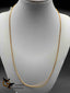 Plain gold simple chain