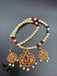 Antique and traditional multicolor stones with pearls necklace set