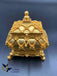 Full gold coated big size kumkum & Turmeric box