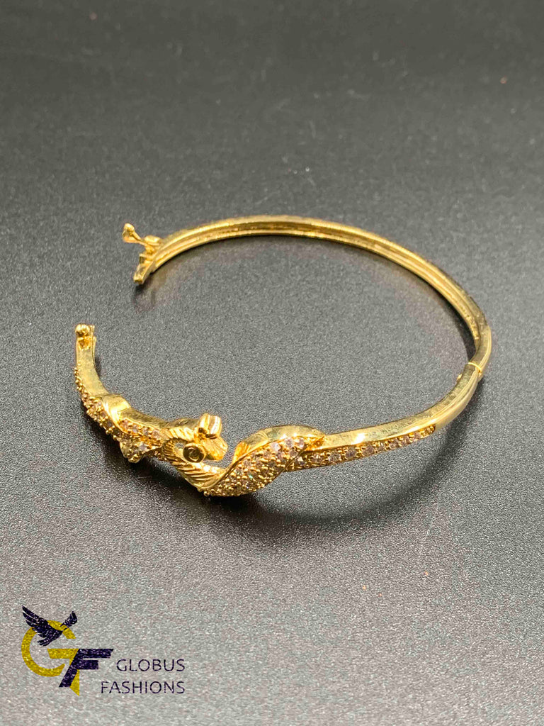 Peacock Design Bracelet/ Gold Bracelet/ Traditional Look Bracelet/ Bracelet/  Bracelet Bangles/ Party Wear Bangles - Etsy India