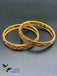 Simple design traditional antique look set of two bangles