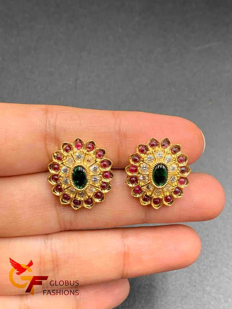 Buy Designer Single Stone Diamond Earrings | GRT Jewellers