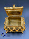 Full gold coated big size kumkum & Turmeric box
