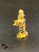 Small multicolor stones Krishna car idol